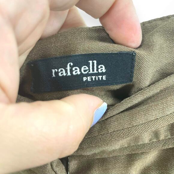 RAFAELLA Brown Straight Leg Dress Pants - Picture 2 of 10